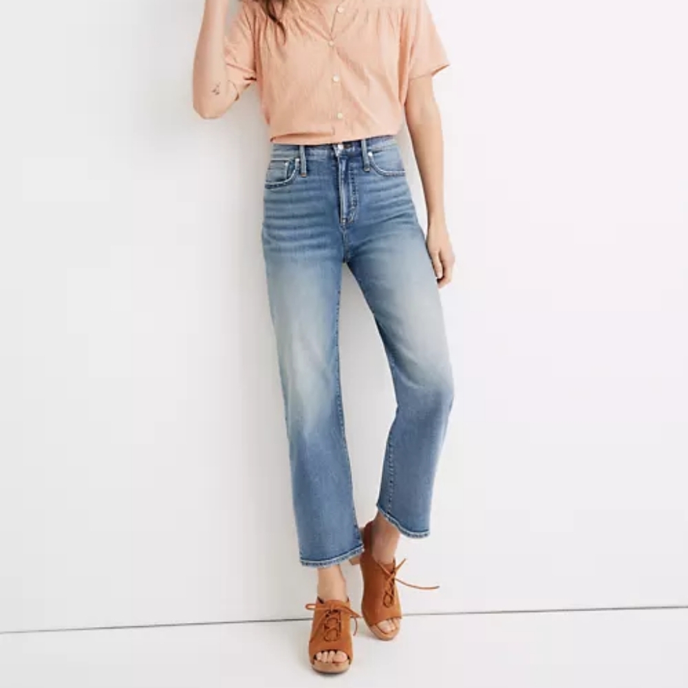 Madewell Slim Wide Leg Jeans - Sz 32